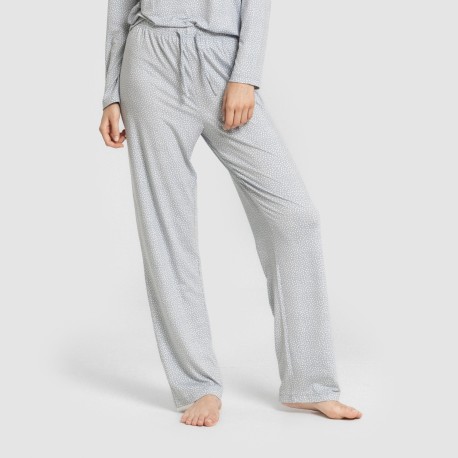 Pijama largo mujer soft Lolenda indigo