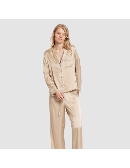 Pijama largo mujer Saten Friday Pijama largo mujer Saten Friday