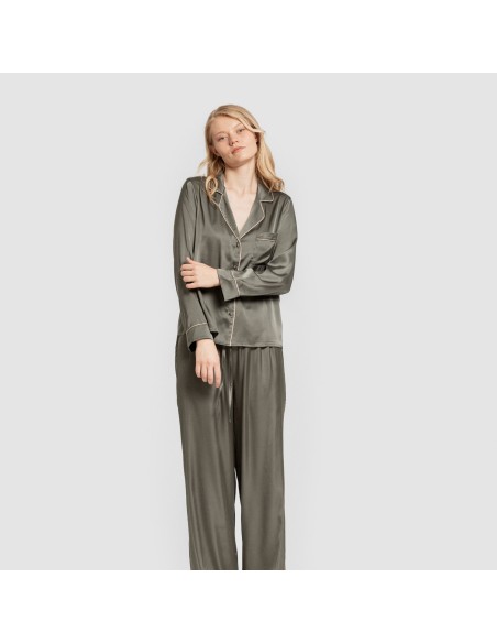 Pijama largo mujer Saten Friday