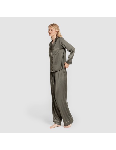 Pijama largo mujer Saten Friday