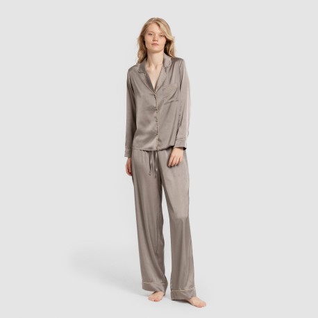 Pijama largo mujer Saten Friday