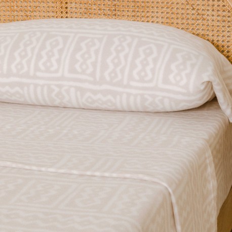 Juego de sábanas pirineo Vinuesa arena