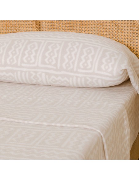 Juego de sábanas pirineo Vinuesa arena