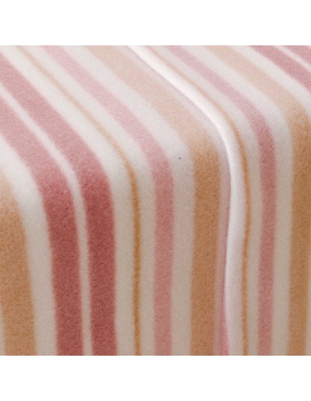 Juego de sábanas pirineo Raya Caléndula malva rosa