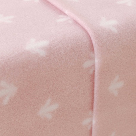 Juego de sábanas pirineo Nicole rosa bebe