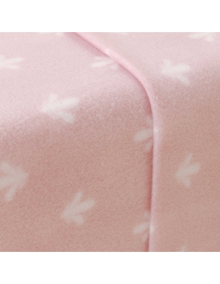 Juego de sábanas pirineo Nicole rosa bebe