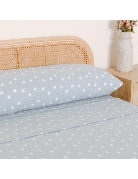 Juego de sábanas pirineo Universo indigo