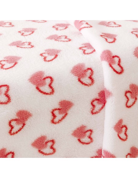 Juego de sábanas coralina Estelle rosa