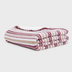 Manta sherpa Raya Calendula malva rosa