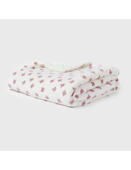 Manta sherpa Ellen marrón