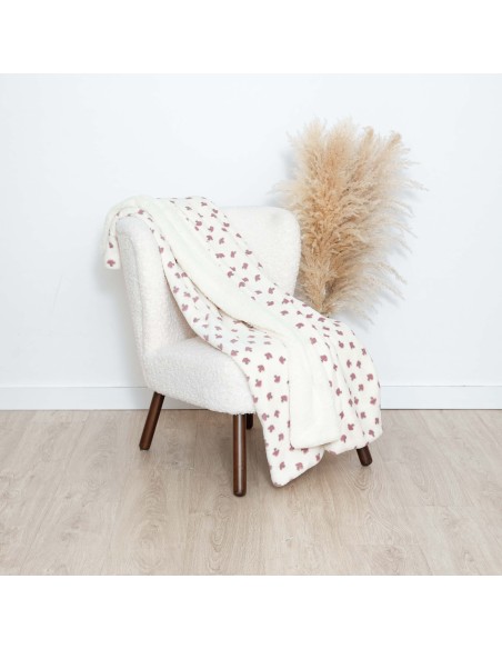 Manta sherpa Ellen marrón