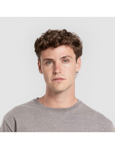 Pijama hombre franela Polo gris