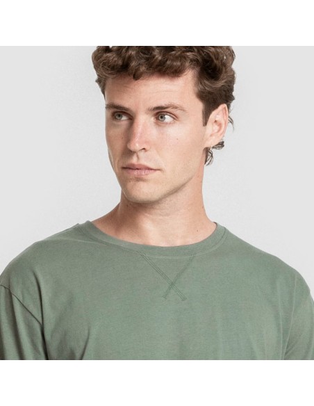 Pijama hombre franela Raya Vermont verde