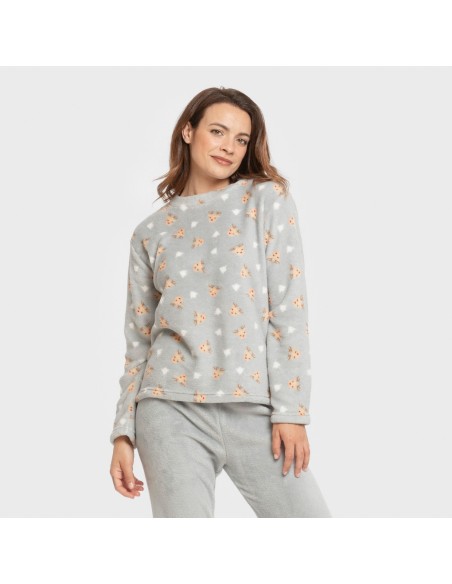 Pijama coral Tatini indigo Pijama coral Tatini indigo