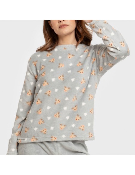 Pijama coral Tatini indigo Pijama coral Tatini indigo