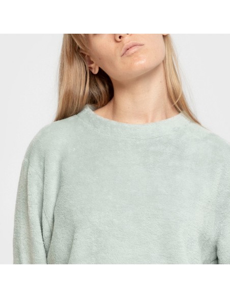 Pijama coral Espiga verde tiffany