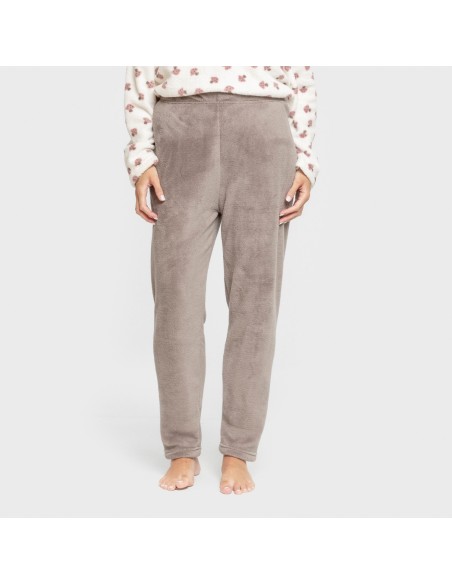 Pijama coral Ellen marrón