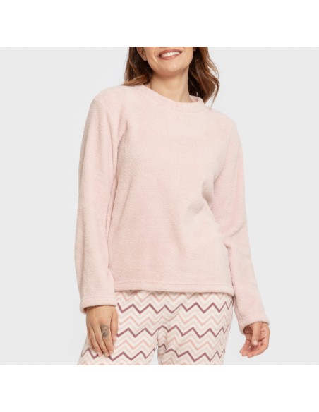 Pijama coral Kit rosa bebe