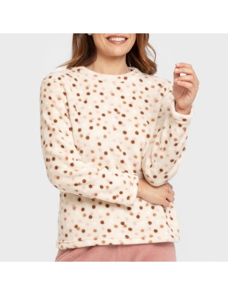 Pijama coral Janice malva