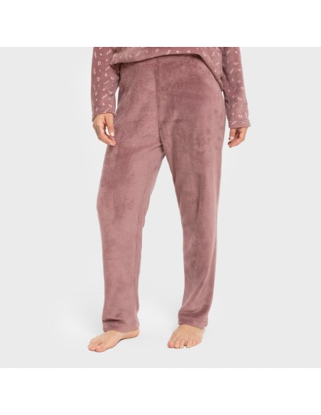 Pijama coral Mimi berenjena