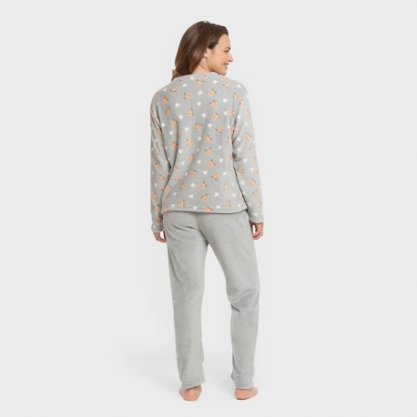 Pijama coral Tatini indigo