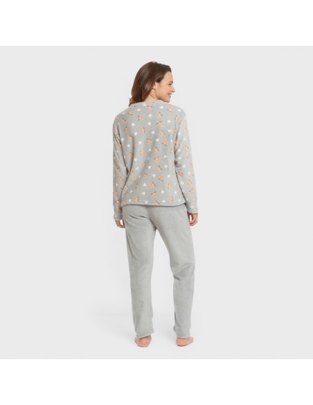 Pijama coral Tatini indigo Pijama coral Tatini indigo