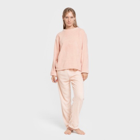 Pijama coral Raya Paloma melocotón