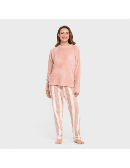Pijama coral Raya Vinia rosa
