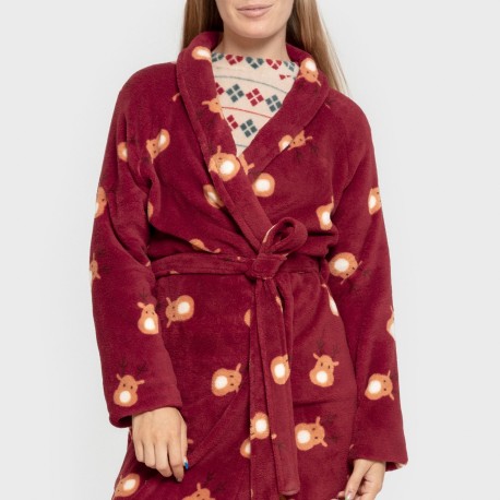 Bata coral Tatin burdeos