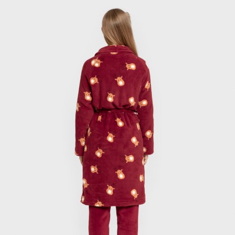 Bata coral Tatin burdeos