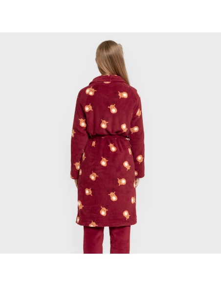 Bata coral Tatin burdeos