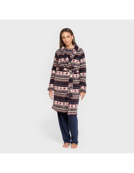 Bata coral Gaspar azul marino