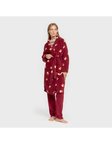 Bata coral Tatin burdeos