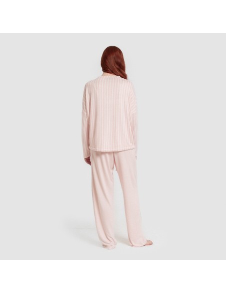 Pijama largo Secret mujer Raya Marsella rosa Pijama largo Secret mujer Raya Marsella rosa