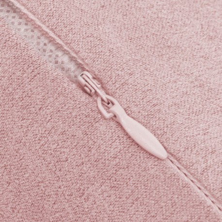 Cojín cuadrante Ante liso - funda + relleno