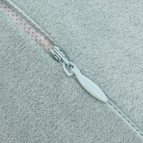 Cojín cuadrante Ante liso - funda + relleno