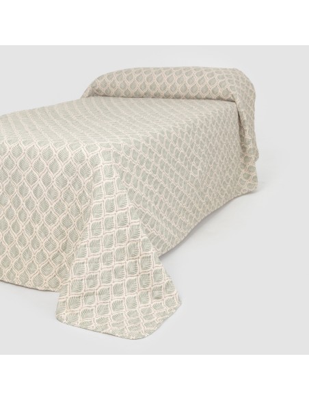 Colcha bouti Charleston verde