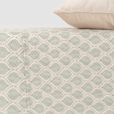 Colcha bouti Charleston verde