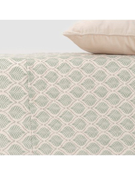 Colcha bouti Charleston verde