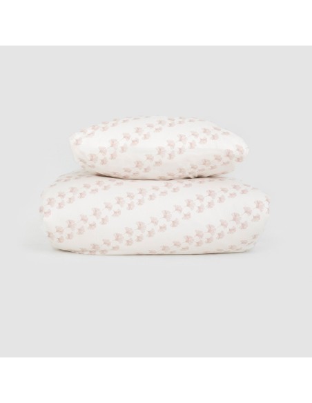 Funda nórdica algodón Pureza rosa keike Funda nórdica algodón Pureza rosa keike