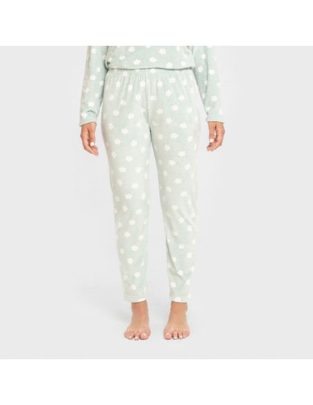 Pijama terciopelo super soft mujer Dula verde tiffany