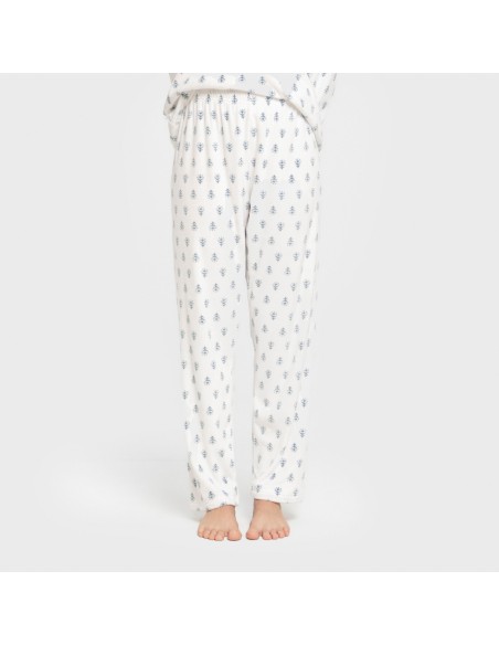 Pijama terciopelo super soft mujer Nemo indigo