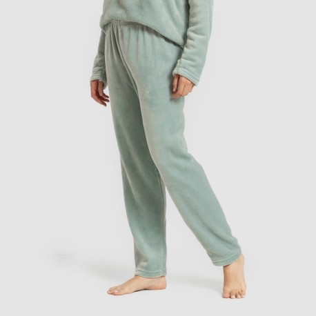 Pijama terciopelo liso