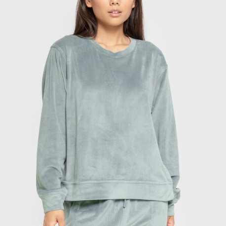 Pijama terciopelo super soft liso