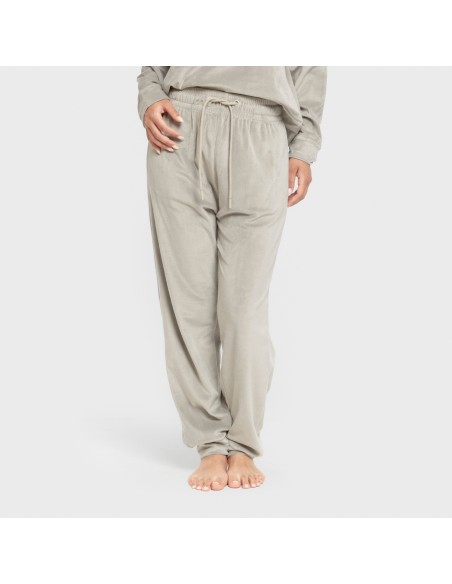 Pijama terciopelo super soft liso