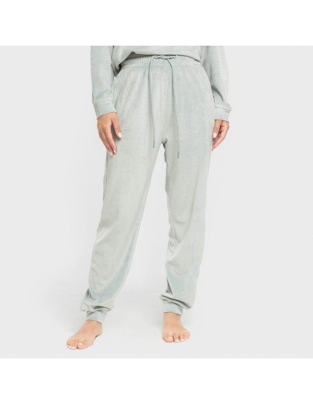 Pijama terciopelo super soft liso