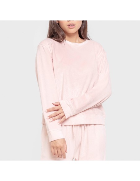 Pijama terciopelo super soft liso