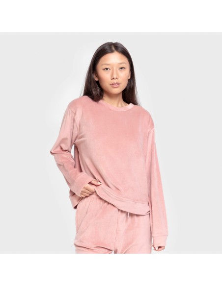 Pijama terciopelo super soft liso