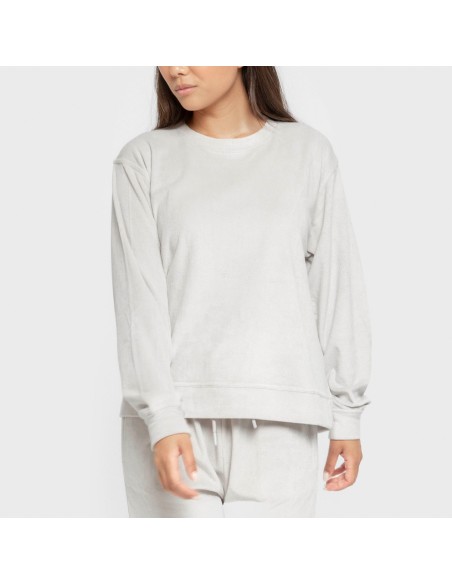 Pijama terciopelo super soft liso