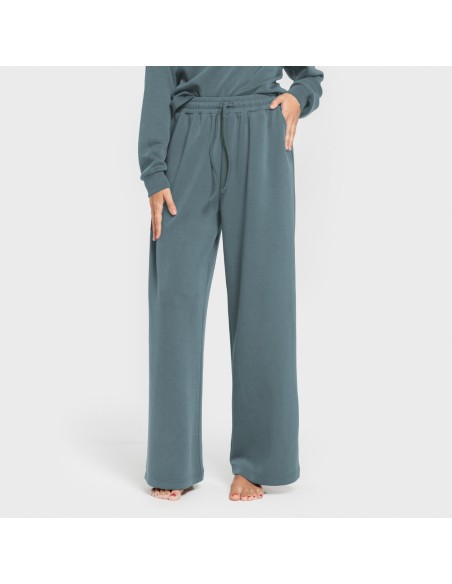 Pantalón largo estilo modal mujer